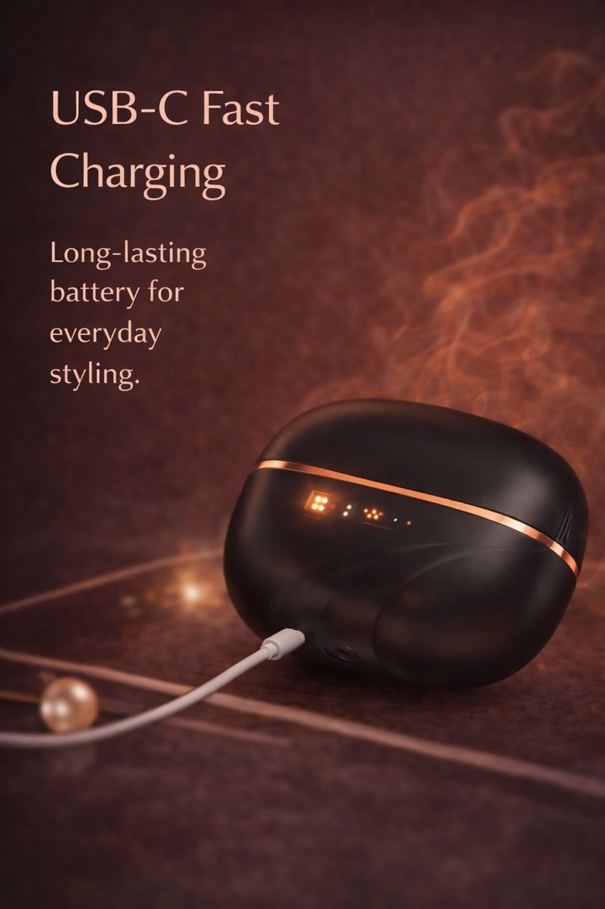 SleekAura™ Cordless Mini Straightening Comb